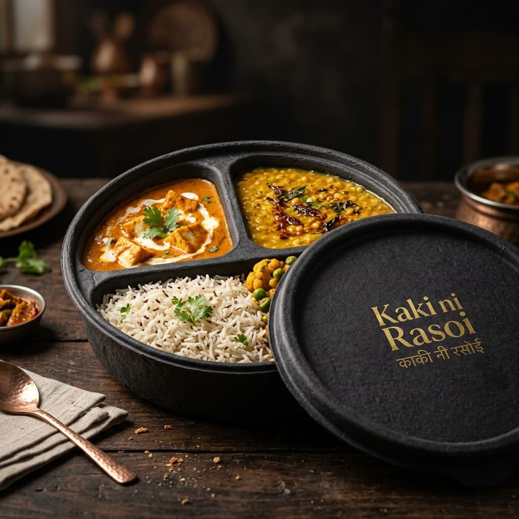 Kaki ni Rasoi home-cooked thali